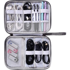 Waterproof Electronics Organizer Bag - Travel Cable Storage