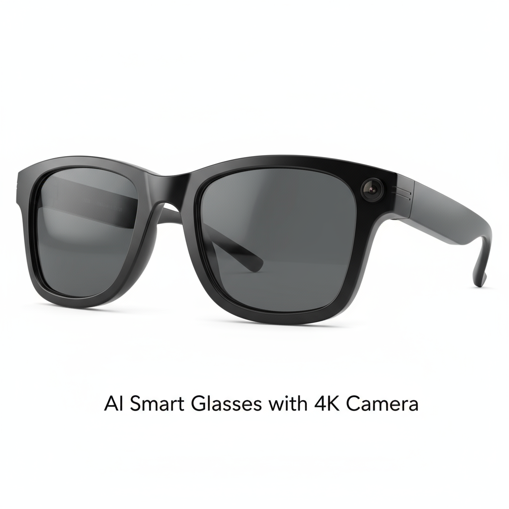 AI Smart Glasses - Three Quarter View